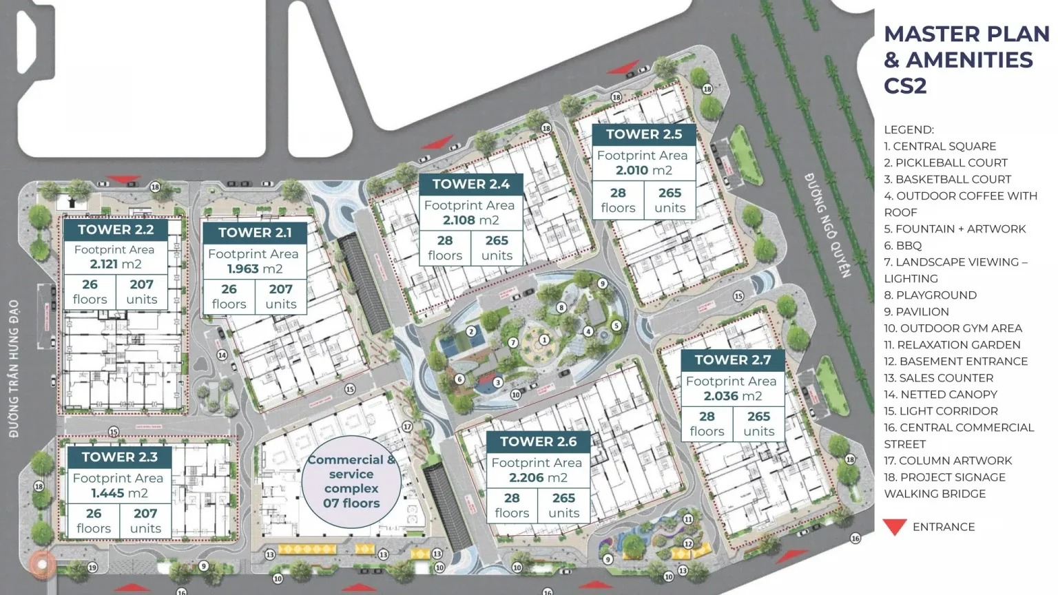 Tiện ích Capital Square Đà Nẵng