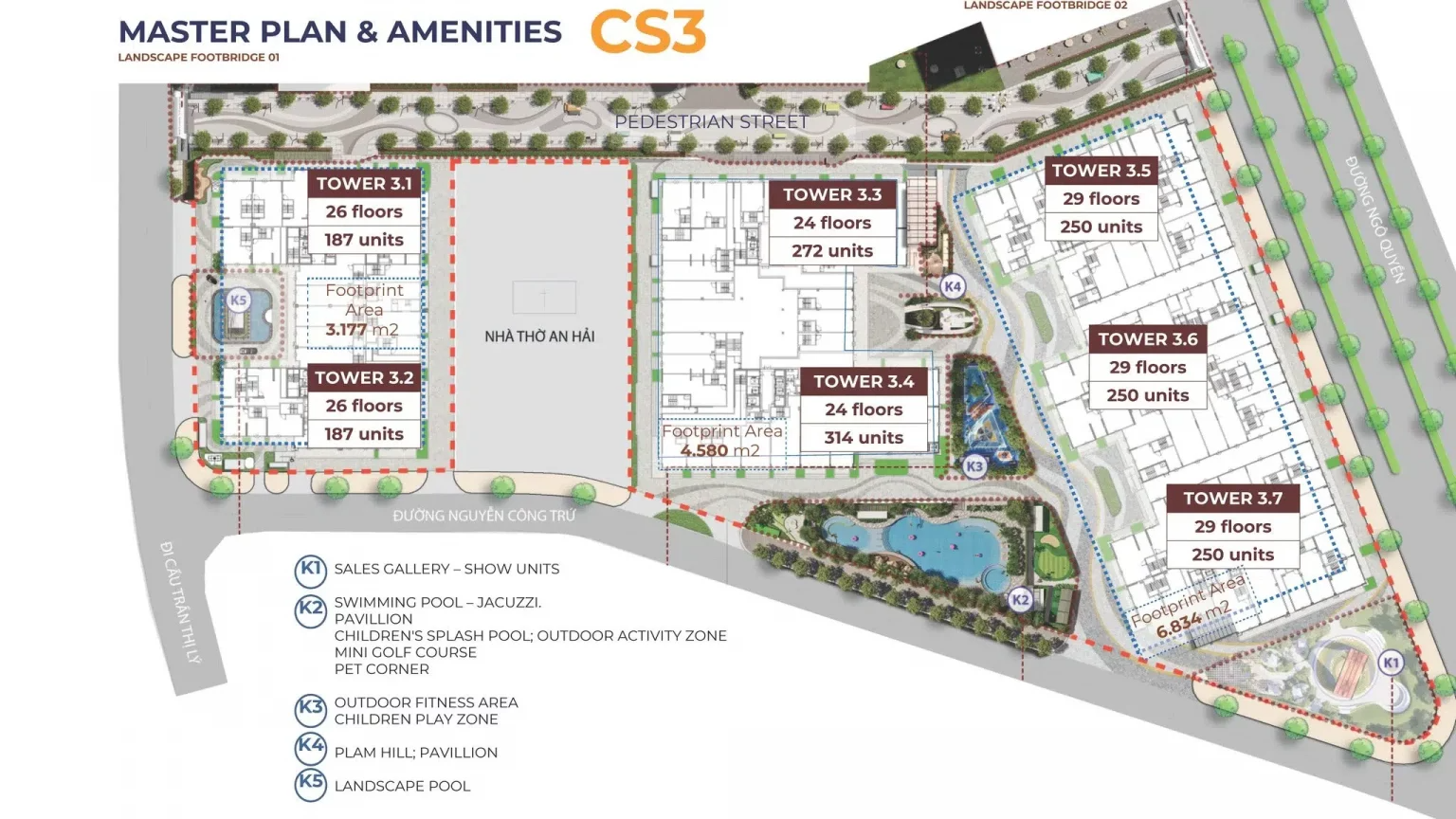 Mặt bằng Capital Square Đà Nẵng