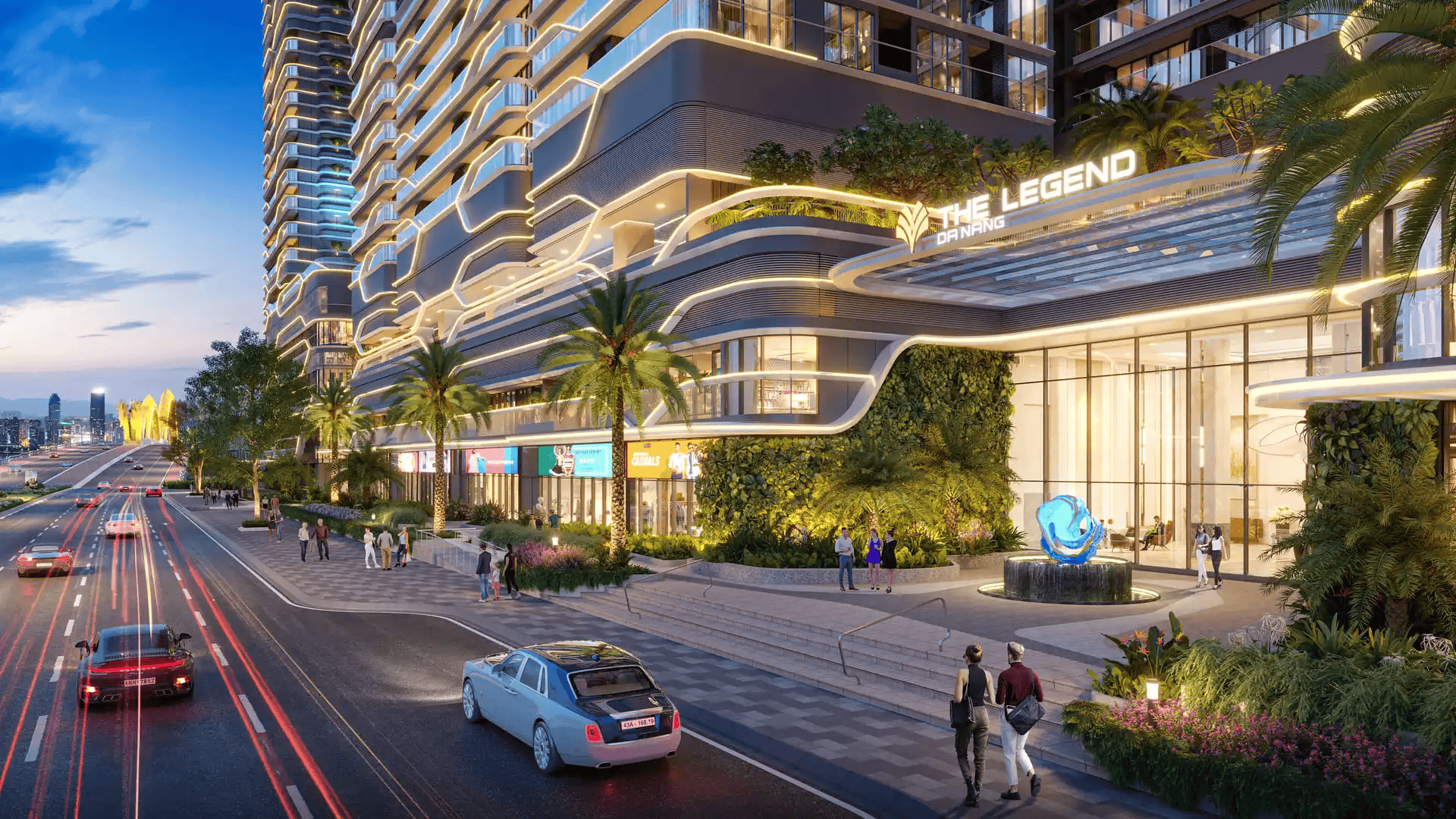 The Legend Đà Nẵng - Phối cảnh sảnh
